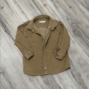 Mayoral Tan Corduroy Shirt